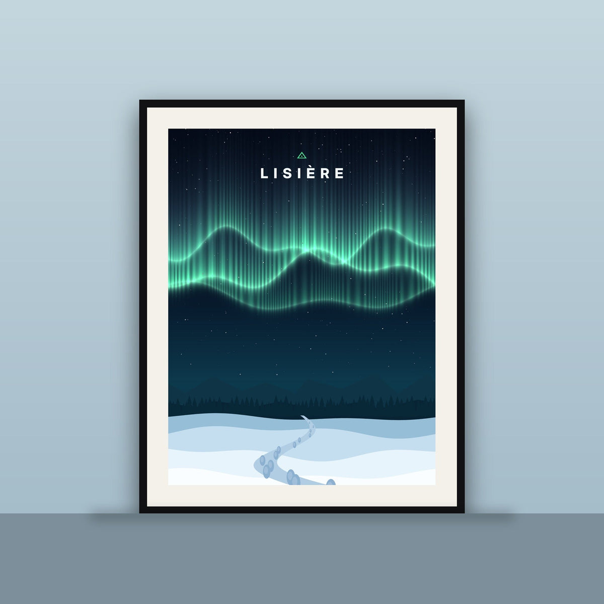 Affiche Aurore – Ciel boréal
