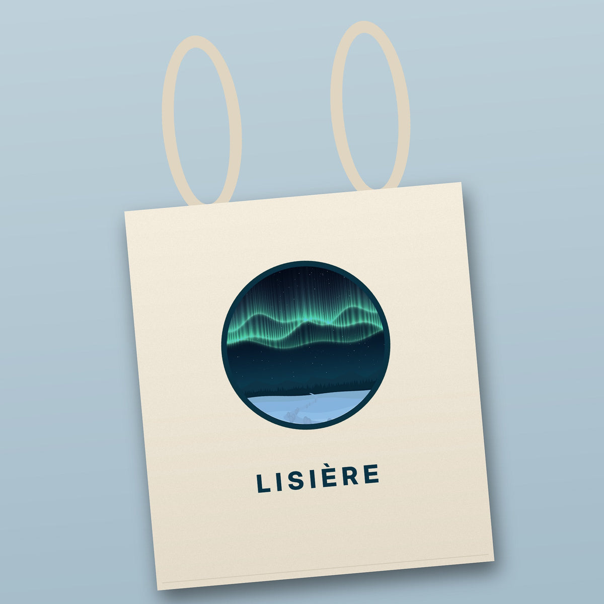 Tote bag Aurore accroché