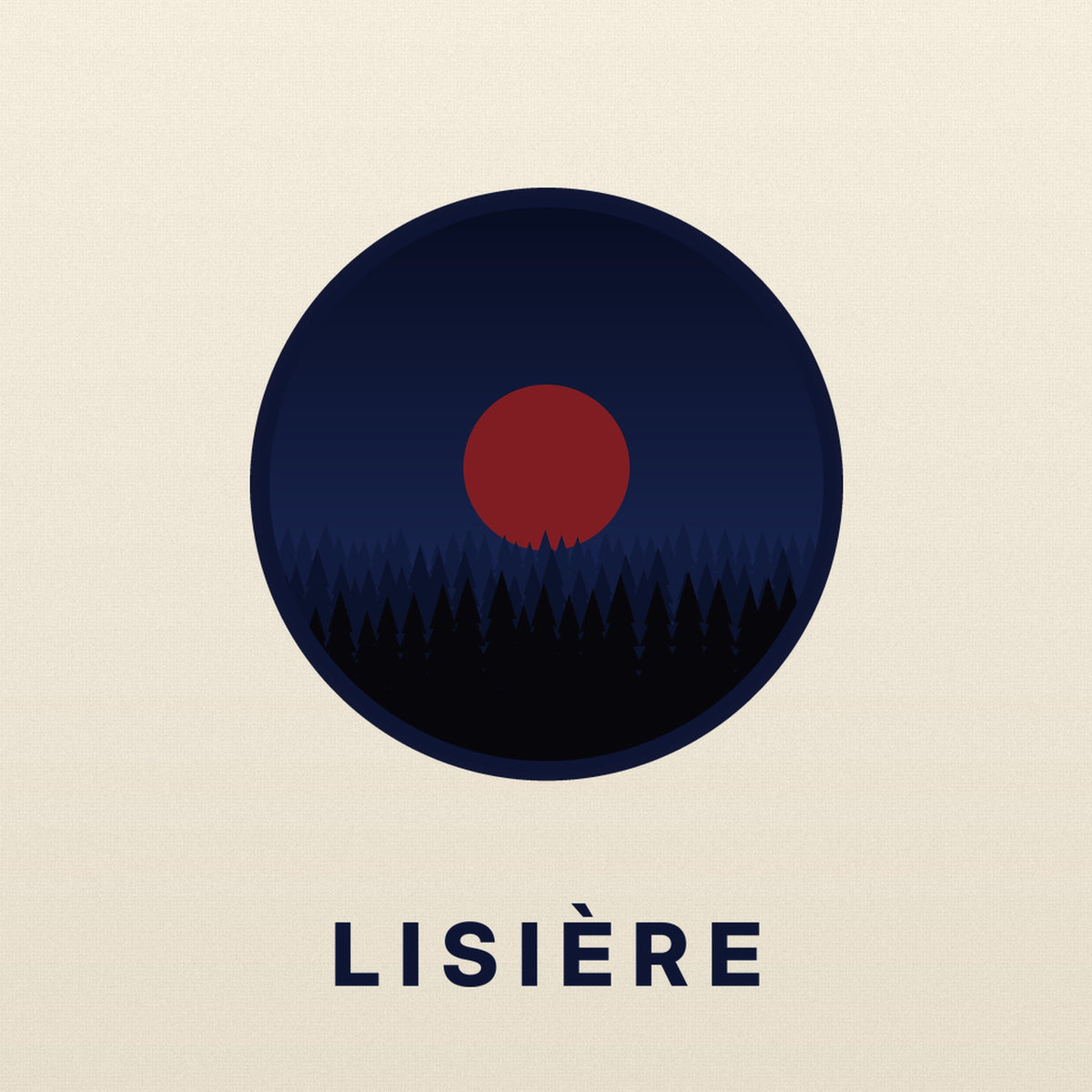 Tote bag Forêt – détail de l'impression